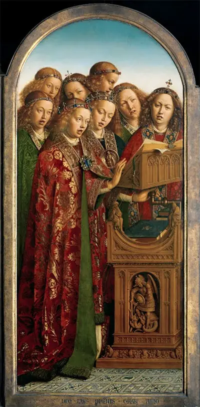 Singing Angels Jan van Eyck